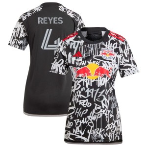 Andres Reyes  New York Red Bulls adidas Women's 2023 Freestyle Replica Jersey - Black