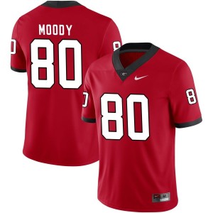 Brandon Moody Georgia Bulldogs Nike NIL Replica Football Jersey - Red