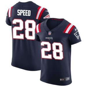 Ameer Speed New England Patriots Nike Vapor Elite Jersey - Navy