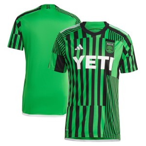 Austin FC adidas 2023 Las Voces Kit Replica Jersey - Green