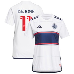 Cristian Dajome Vancouver Whitecaps FC adidas Women's 2023 Bloodlines Replica Jersey - White