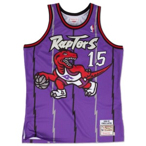 Authentic Jersey Toronto Raptors Road 1998-99 Vince Carter