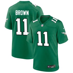 A.J. Brown Philadelphia Eagles Nike Alternate Game Jersey - Kelly Green