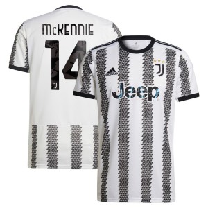 Weston McKennie Juventus adidas 2022/23 Home Replica Player Jersey - White