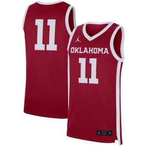 Oklahoma Sooners Jordan Brand Replica Jersey - Crimson
