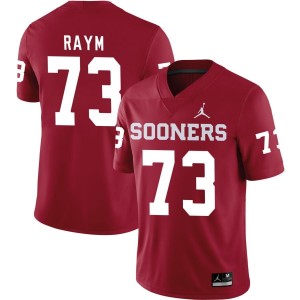 Andrew Raym Oklahoma Sooners Jordan Brand NIL Replica Football Jersey - Crimson