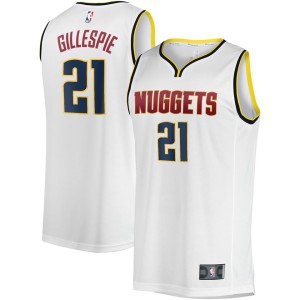 Collin Gillespie Denver Nuggets Fanatics Branded Youth Fast Break Player Jersey - Association Edition - White