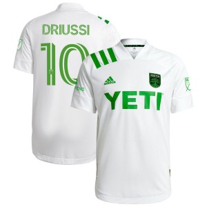 Sebastian Driussi Austin FC adidas 2021 Secondary Legends Authentic Jersey - White