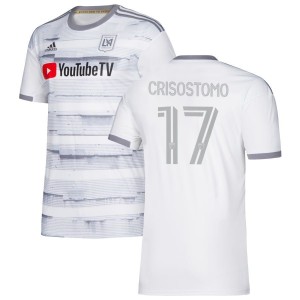 Daniel Crisostomo LAFC adidas Youth 2019 Street By Street Replica Jersey - White