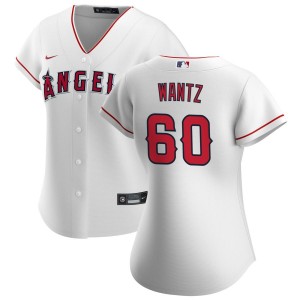 Andrew Wantz Los Angeles Angels Nike Women's Home Replica Jersey - White