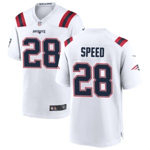 Ameer Speed New England Patriots Nike Game Jersey - White