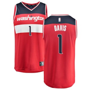 Johnny Davis Washington Wizards Fanatics Branded Fast Break Replica Jersey Red - Icon Edition