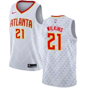 Men's Atlanta Hawks Dominique Wilkins Association Jersey - White