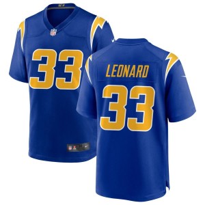 Deane Leonard Los Angeles Chargers Nike Alternate Game Jersey - Royal