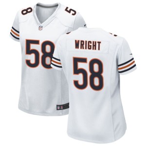 Darnell Wright Chicago Bears Nike Women's Game Jersey - White