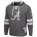Alabama Crimson Tide Colosseum OHT Military Appreciation Lace-Up Pullover Hoodie - Gray