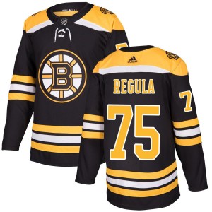 Alec Regula Boston Bruins adidas Authentic Jersey - Black