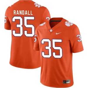 Austin Randall Clemson Tigers Nike NIL Replica Football Jersey - Orange