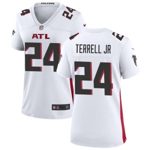 A.J. Terrell Jr Nike Atlanta Falcons Women's Game Jersey - White