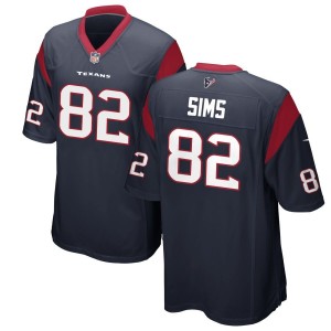 Steven Sims Houston Texans Nike Game Jersey - Navy