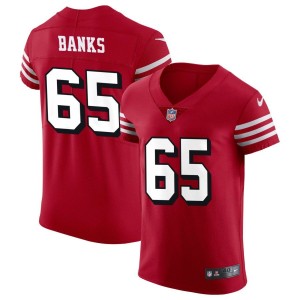 Aaron Banks San Francisco 49ers Nike Alternate Vapor Elite Jersey - Scarlet