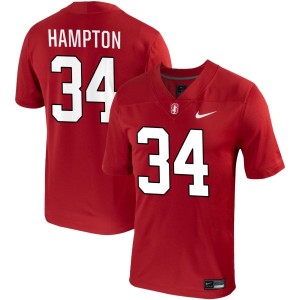 Caleb Hampton Stanford Cardinal Nike NIL Replica Football Jersey - Cardinal