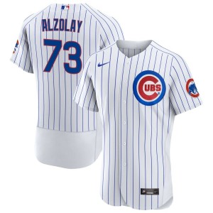 Adbert Alzolay Chicago Cubs Nike Home Authentic Jersey - White