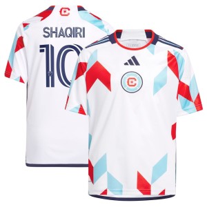 Xherdan Shaqiri Chicago Fire adidas Youth 2023 A Kit For All Replica Player Jersey - White