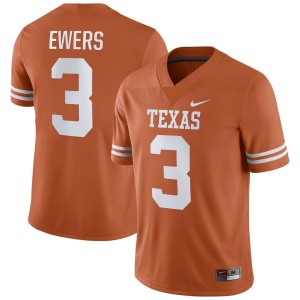 Quinn Ewers Texas Longhorns Nike NIL Replica Football Jersey - Texas Orange