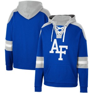Air Force Falcons Colosseum Lace-Up 4.0 Pullover Hoodie - Royal