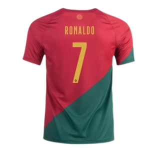 Portugal RONALDO Home Jersey 2022 World Cup Kit