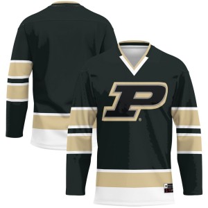 Purdue Boilermakers Hockey Jersey - Black