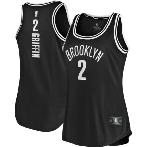 Blake Griffin Brooklyn Nets Fanatics Branded Women's 2020/21 Fast Break Tank Jersey - Icon Edition - Black