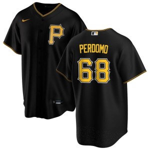 Angel Perdomo Pittsburgh Pirates Nike Alternate Replica Jersey - Black
