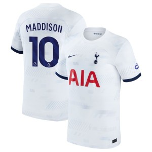 James Maddison  Tottenham Hotspur Nike Home 2023/24 Replica Jersey - White