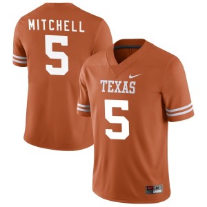 Adonai Mitchell Texas Longhorns Nike NIL Replica Football Jersey - Texas Orange