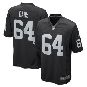 Alex Bars Las Vegas Raiders Nike Game Player Jersey - Black