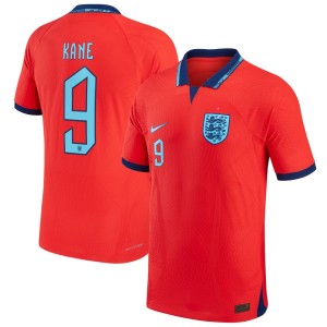 Harry Kane England National Team Nike 2022/23 Away Vapor Match Authentic Player Jersey - Red