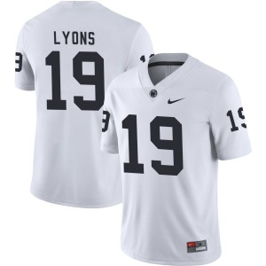 Jameial Lyons Penn State Nittany Lions Nike NIL Replica Football Jersey - White