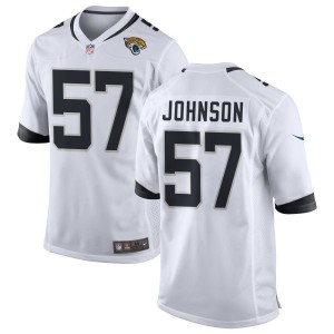 Caleb Johnson Jacksonville Jaguars Nike Game Jersey - White