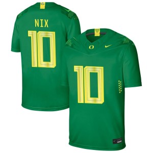 Bo Nix Oregon Ducks Nike NIL Replica Football Jersey - Green