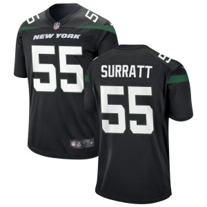 Chazz Surratt New York Jets Nike Youth Game Jersey - Black
