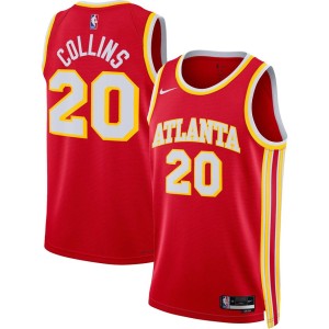 John Collins Atlanta Hawks Nike Unisex Swingman Jersey - Association Edition - Red