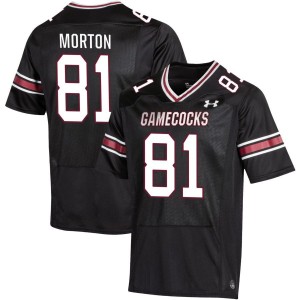 Aaron Morton South Carolina Gamecocks Under Armour NIL Replica Football Jersey - Black