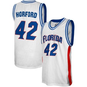 Al Horford Florida Gators Original Retro Brand Alumni Basketball Jersey - White