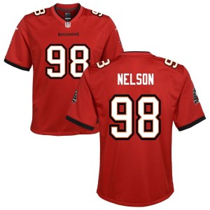 Anthony Nelson Nike Tampa Bay Buccaneers Youth Game Jersey - Red