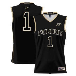 #1 Purdue Boilermakers ProSphere Basketball Jersey - Black