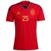 Ansu Fati Spain National Team adidas 2022/23 Home Replica Jersey - Red