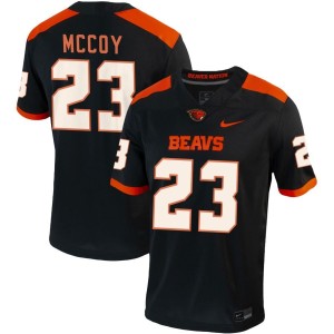 Jermod McCoy Oregon State Beavers Nike NIL Replica Football Jersey - Black