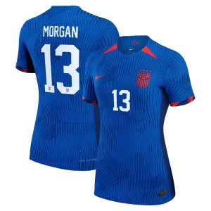 Alex Morgan USWNT Nike Women's 2023 Away Authentic Jersey - Royal